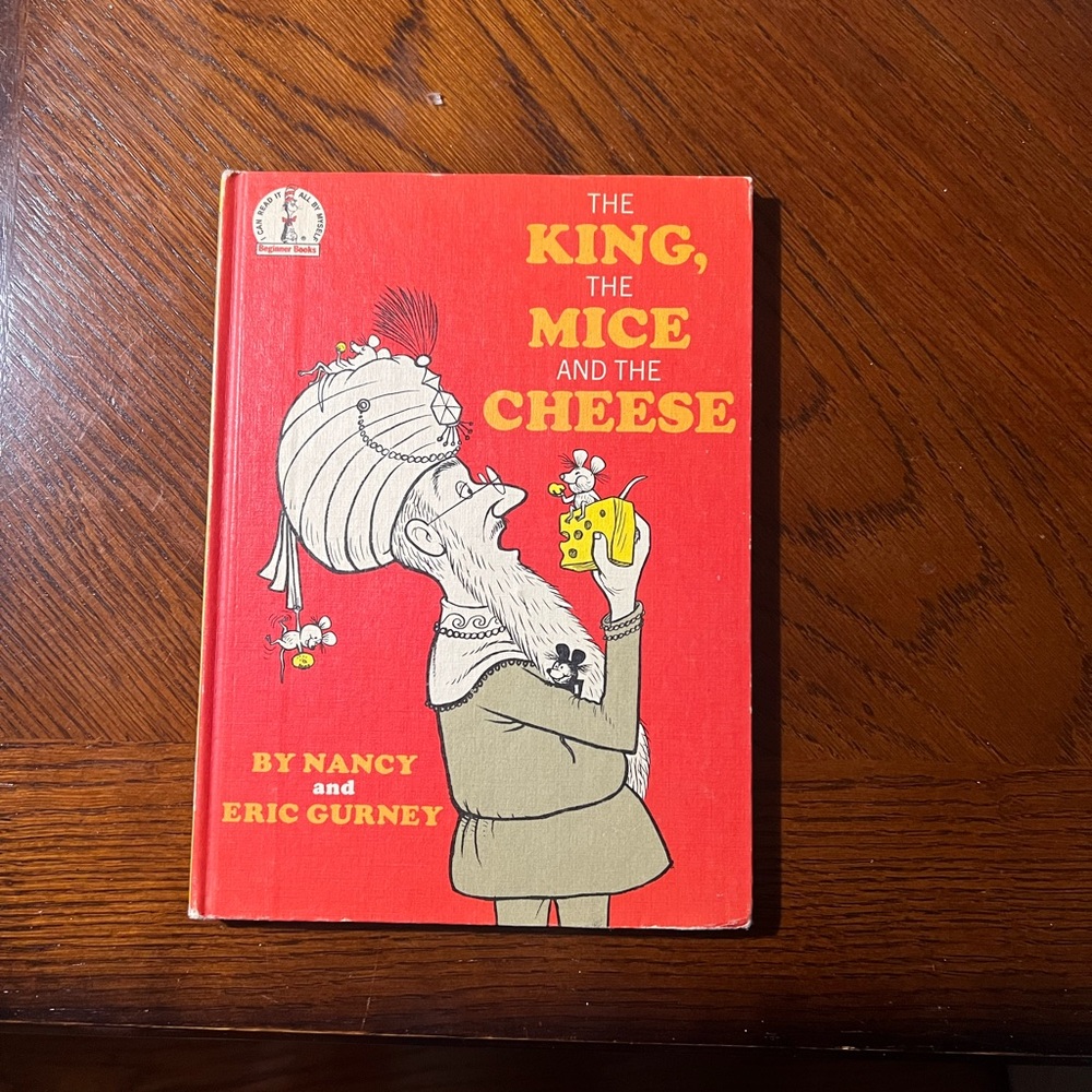 Dr. Seuss The King The Mice and The Cheese Kids Book. 1965